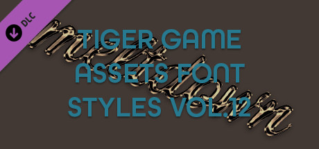 TIGER GAME ASSETS FONT STYLES VOL.12