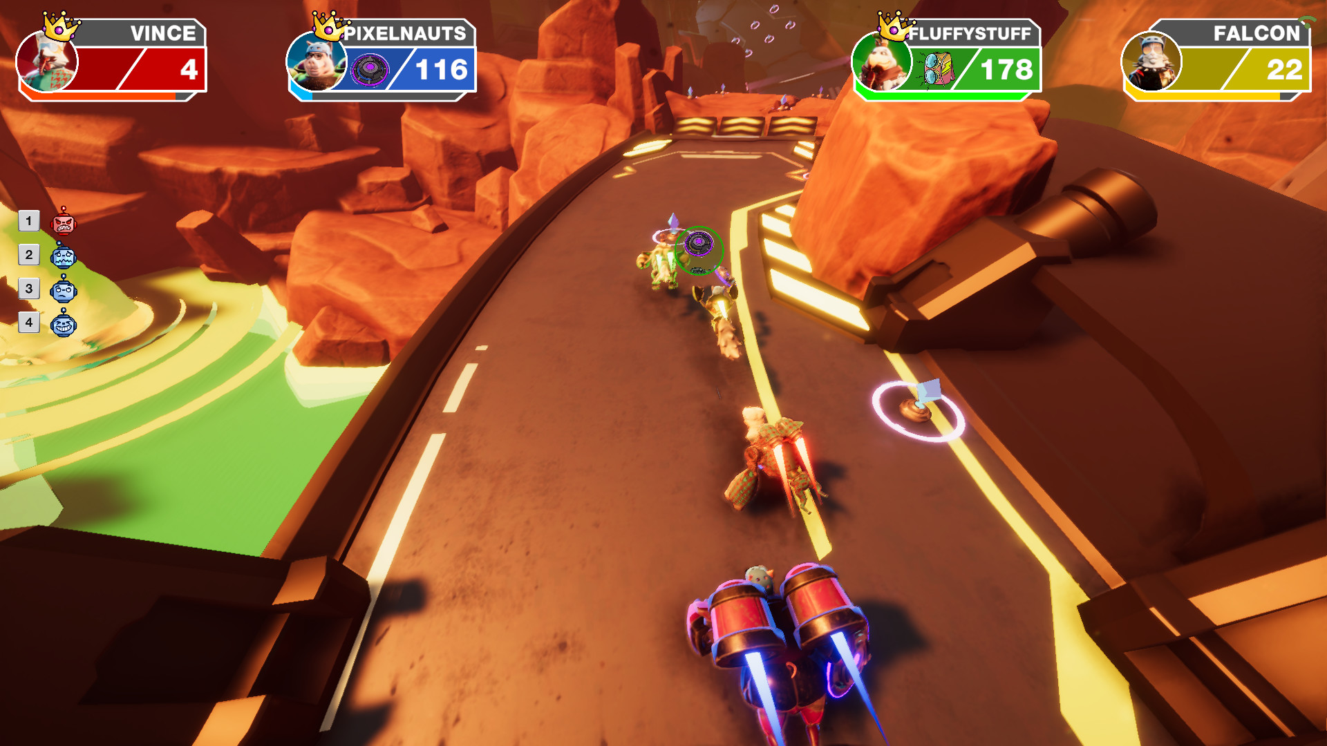 Rocket Rumble screenshot