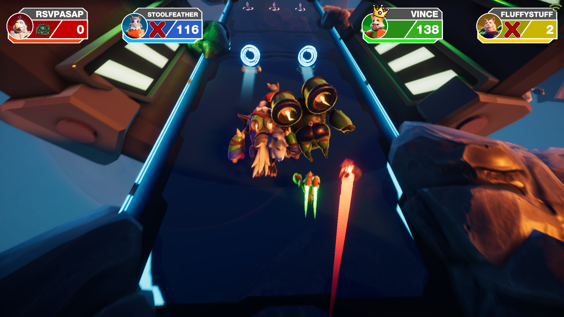 Rocket Rumble screenshot