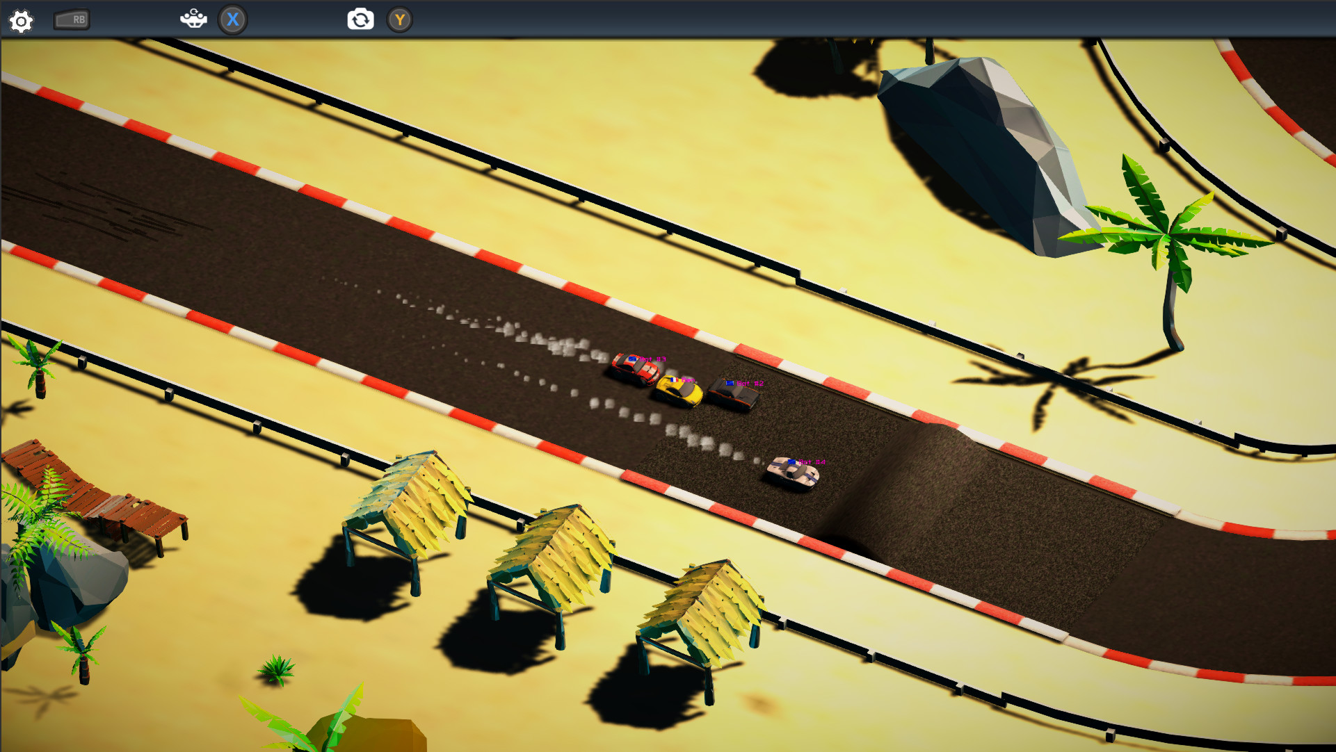 Turbo Machines Mini Racing screenshot
