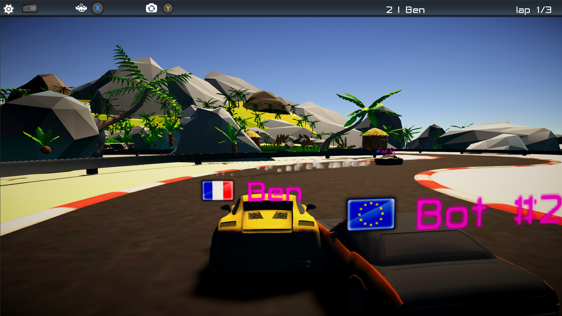 Turbo Machines Mini Racing screenshot