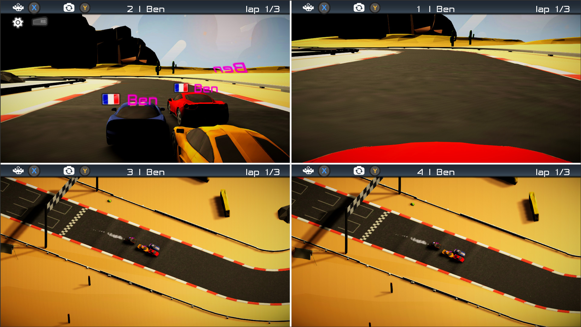 Turbo Machines Mini Racing screenshot