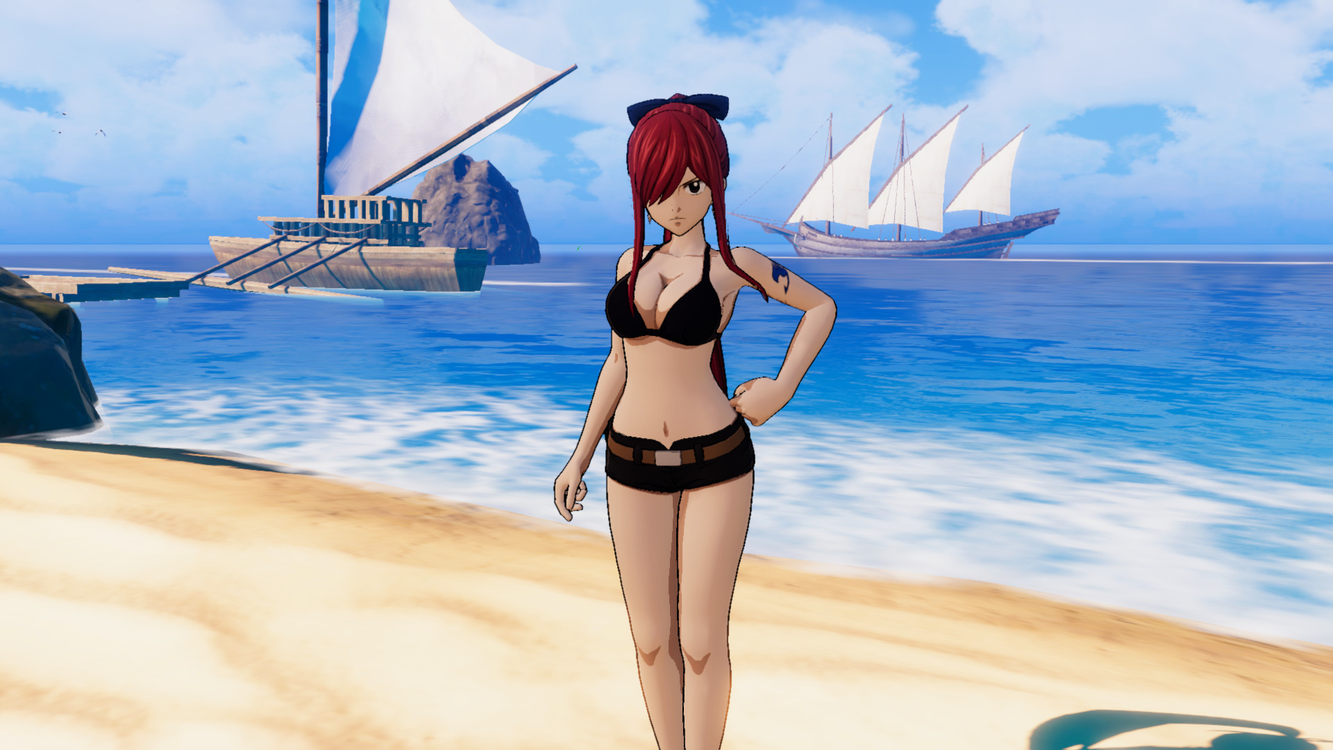 FAIRY TAIL: Erza's Costume "Special Swimsuit" screenshot