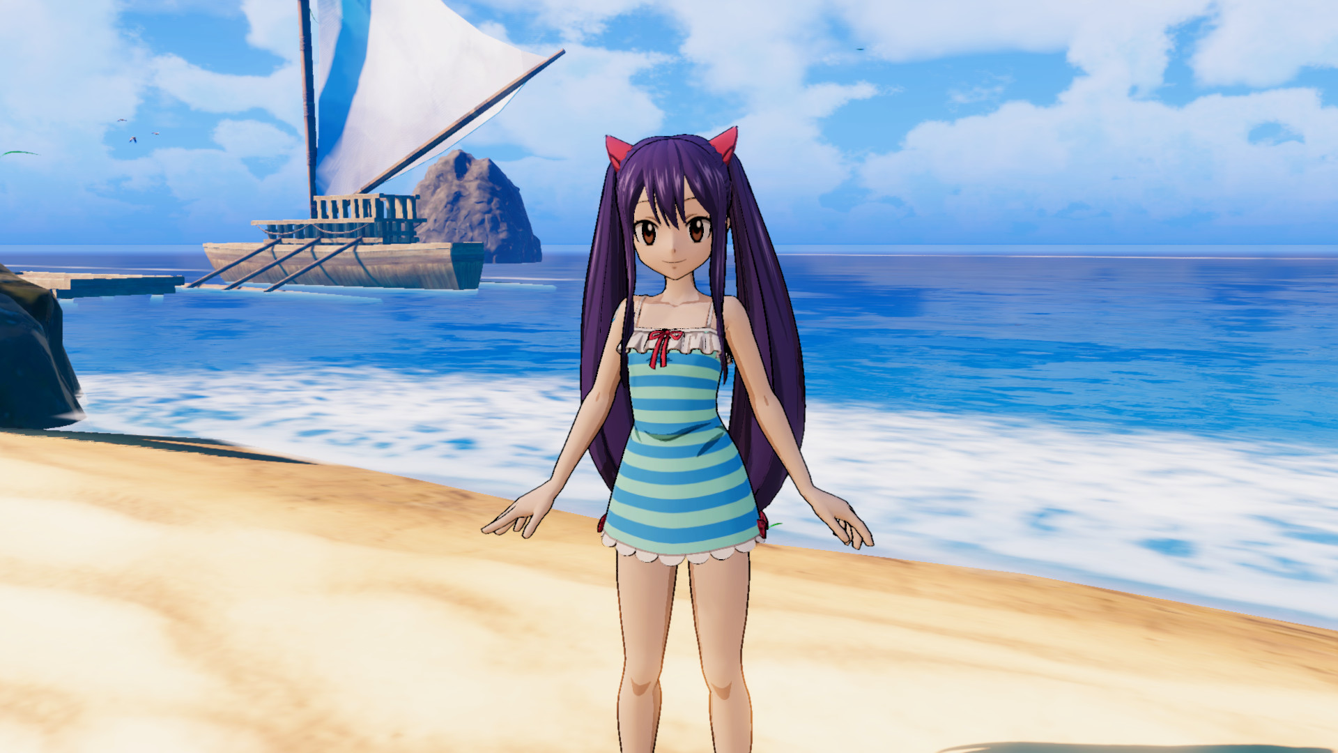 FAIRY TAIL: Wendy's Costume "Special Swimsuit" screenshot