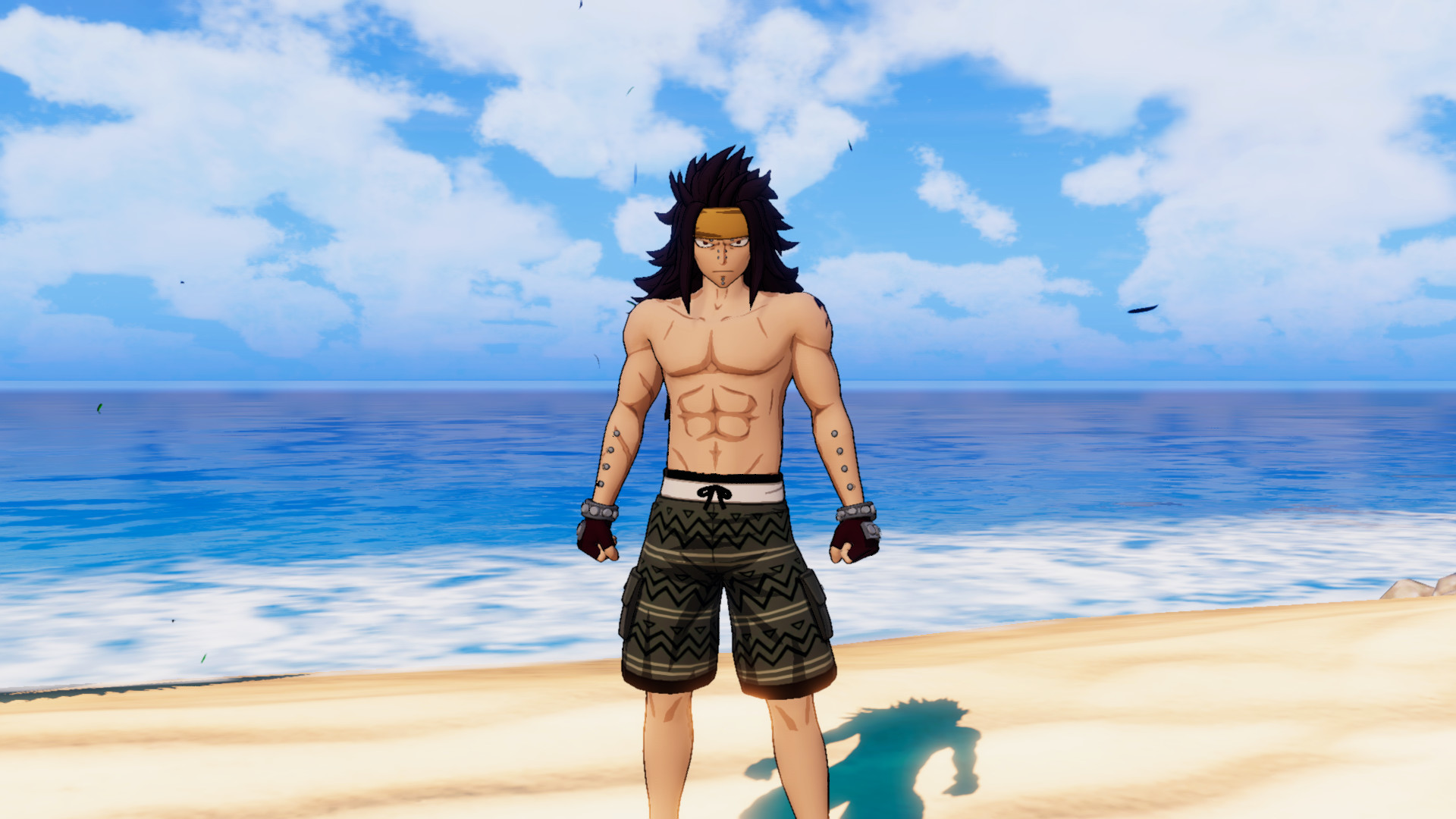 FAIRY TAIL: Gajeel's Costume "Special Swimsuit" screenshot