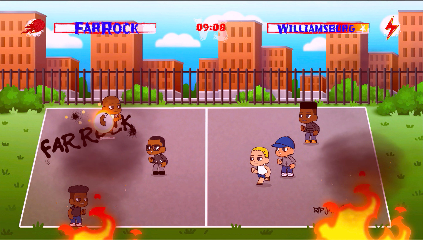 FarRock Dodgeball screenshot