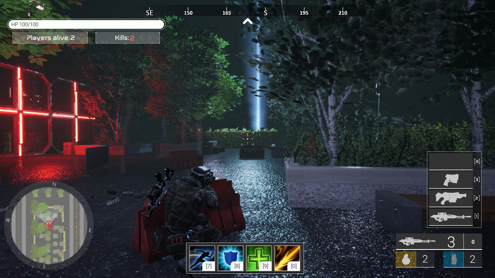 Rainy Neon: Baku screenshot