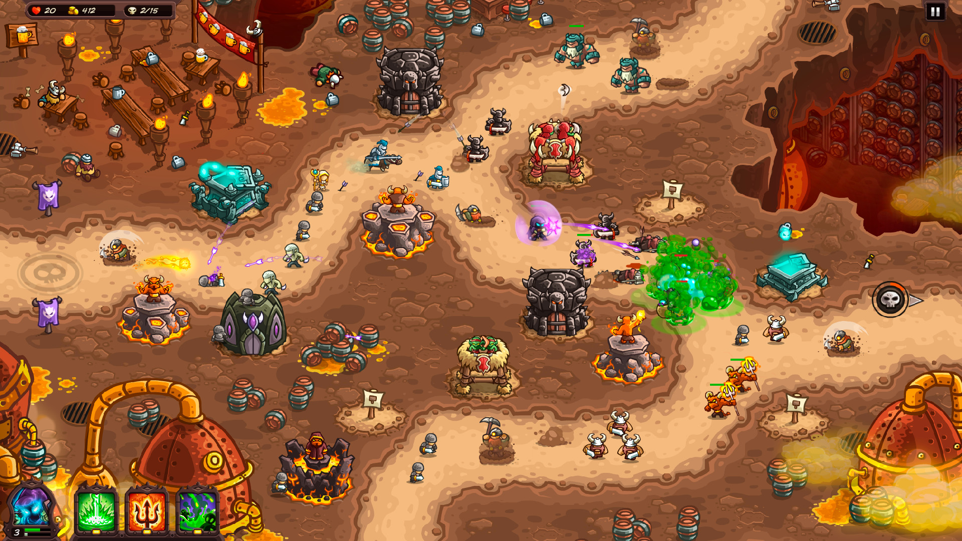 Kingdom Rush Vengeance - Tower Defense screenshot
