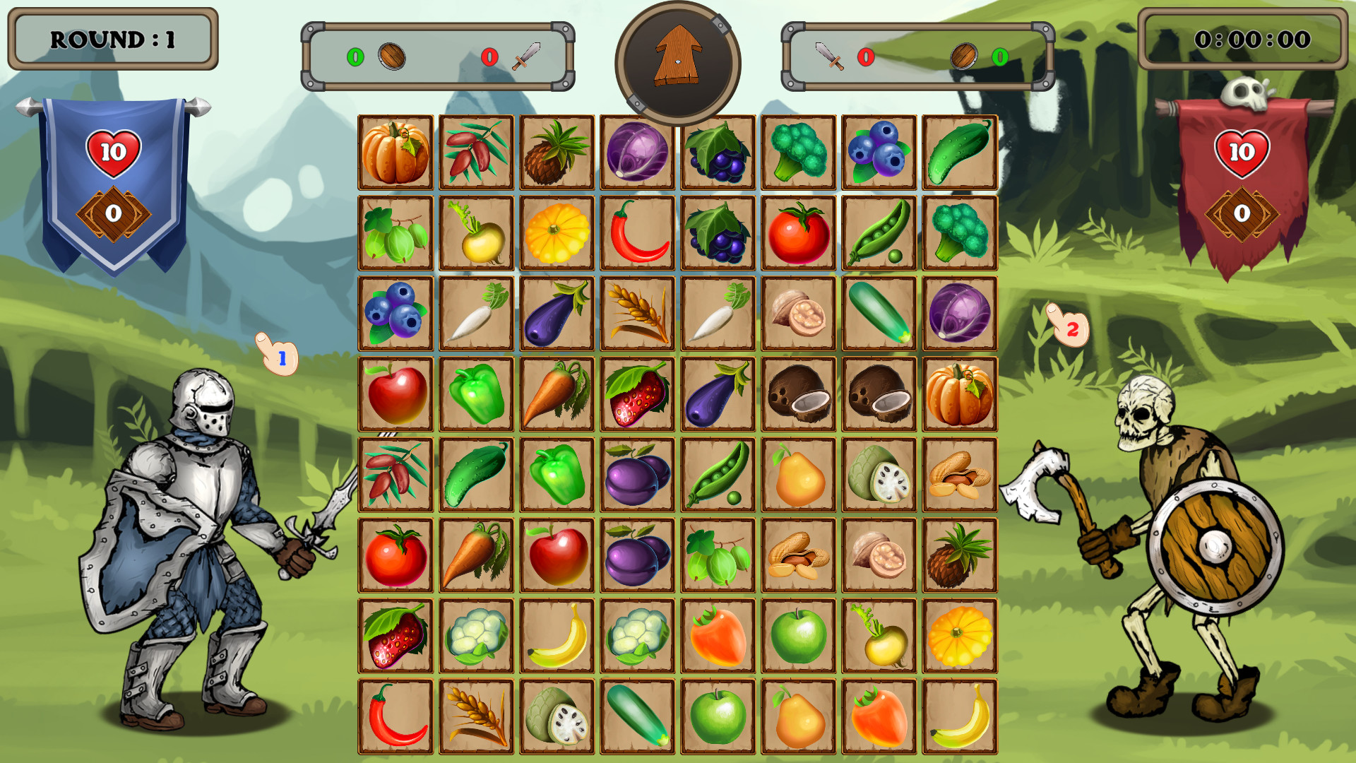 Memory Battle - Fruit Pack screenshot