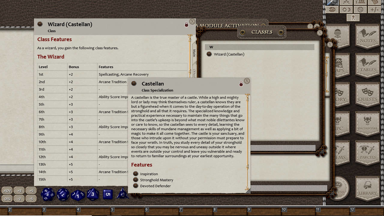 Fantasy Grounds - Ultimate Strongholds screenshot