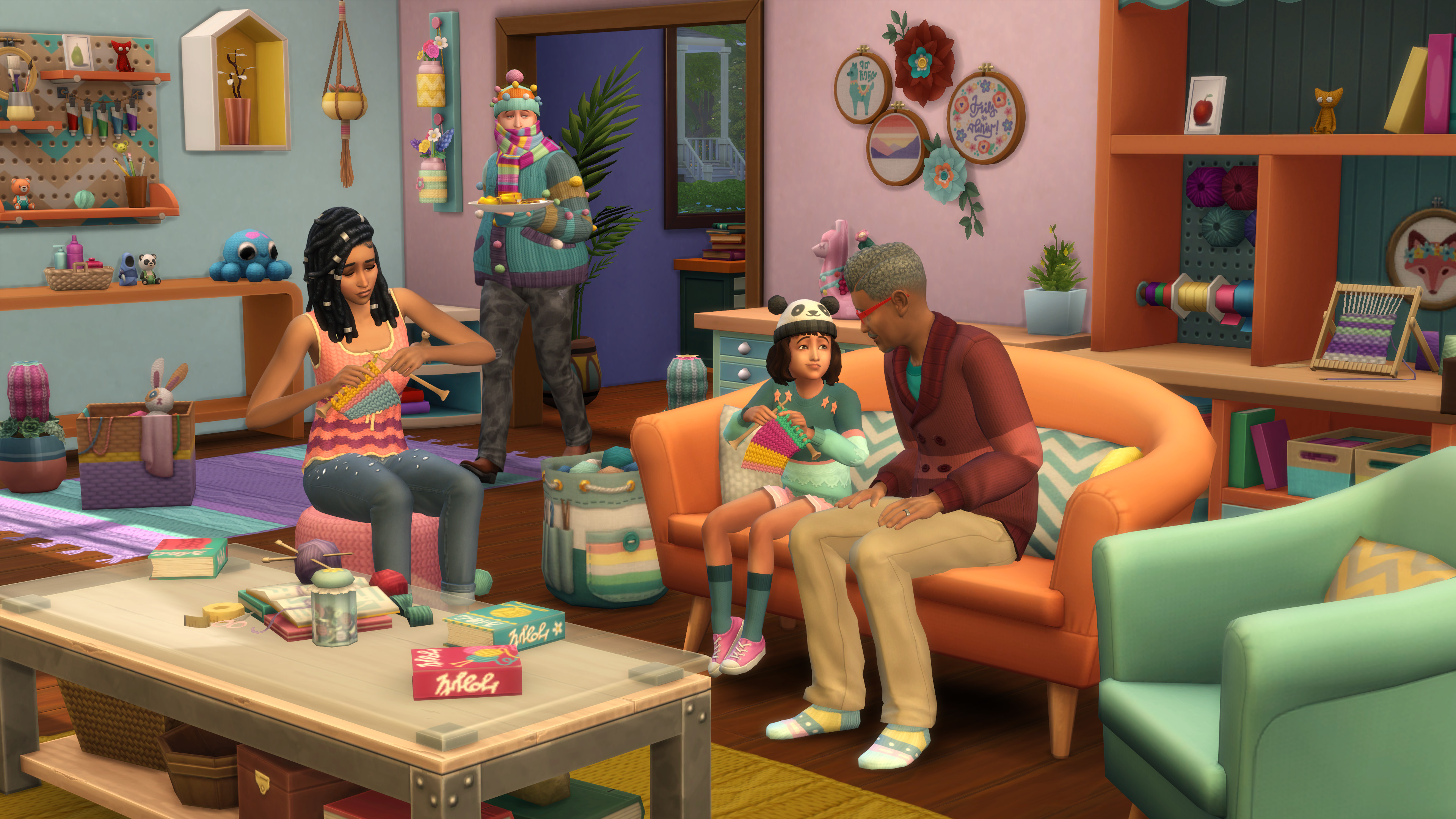 The Sims 4 Nifty Knitting Stuff Pack screenshot