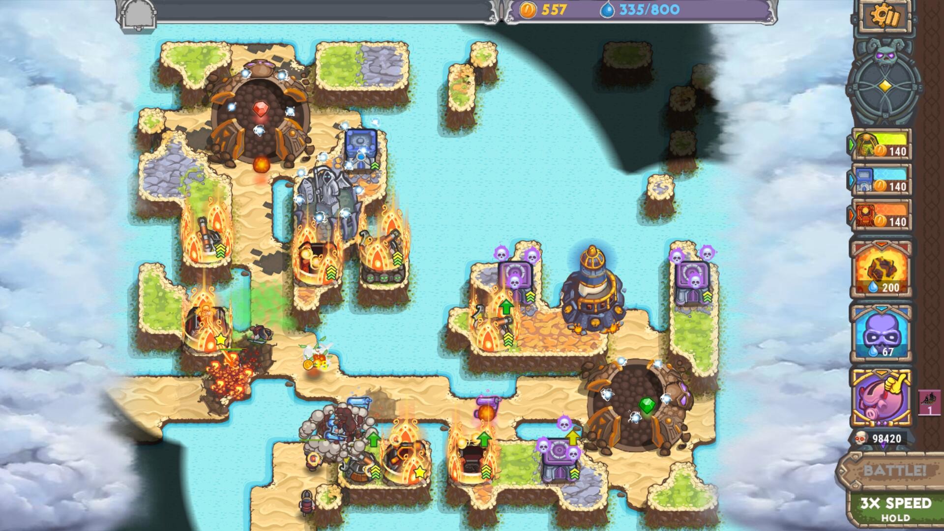Cursed Treasure 2 Ultimate Edition - Tower Defense screenshot