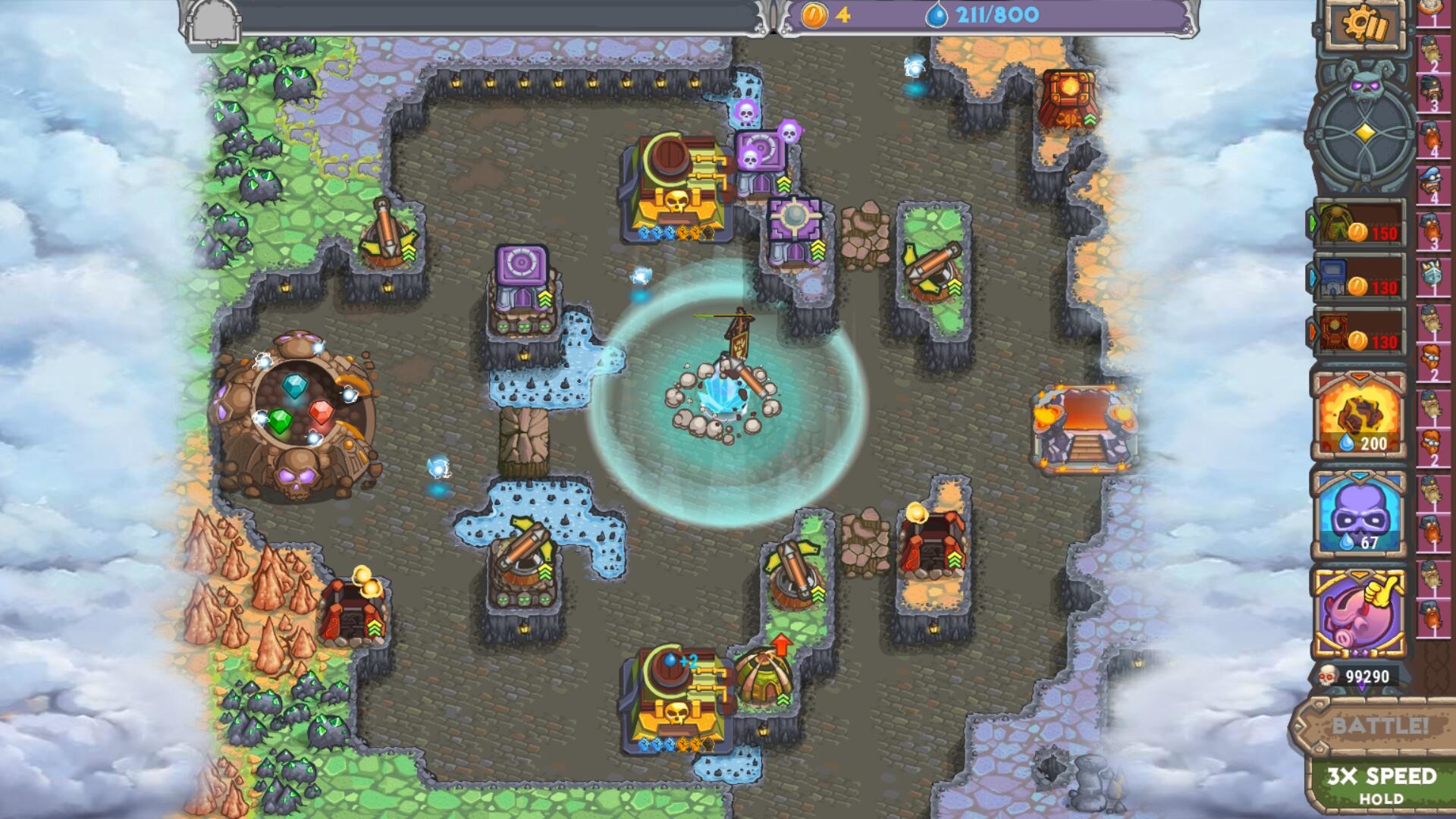 Cursed Treasure 2 Ultimate Edition - Tower Defense screenshot