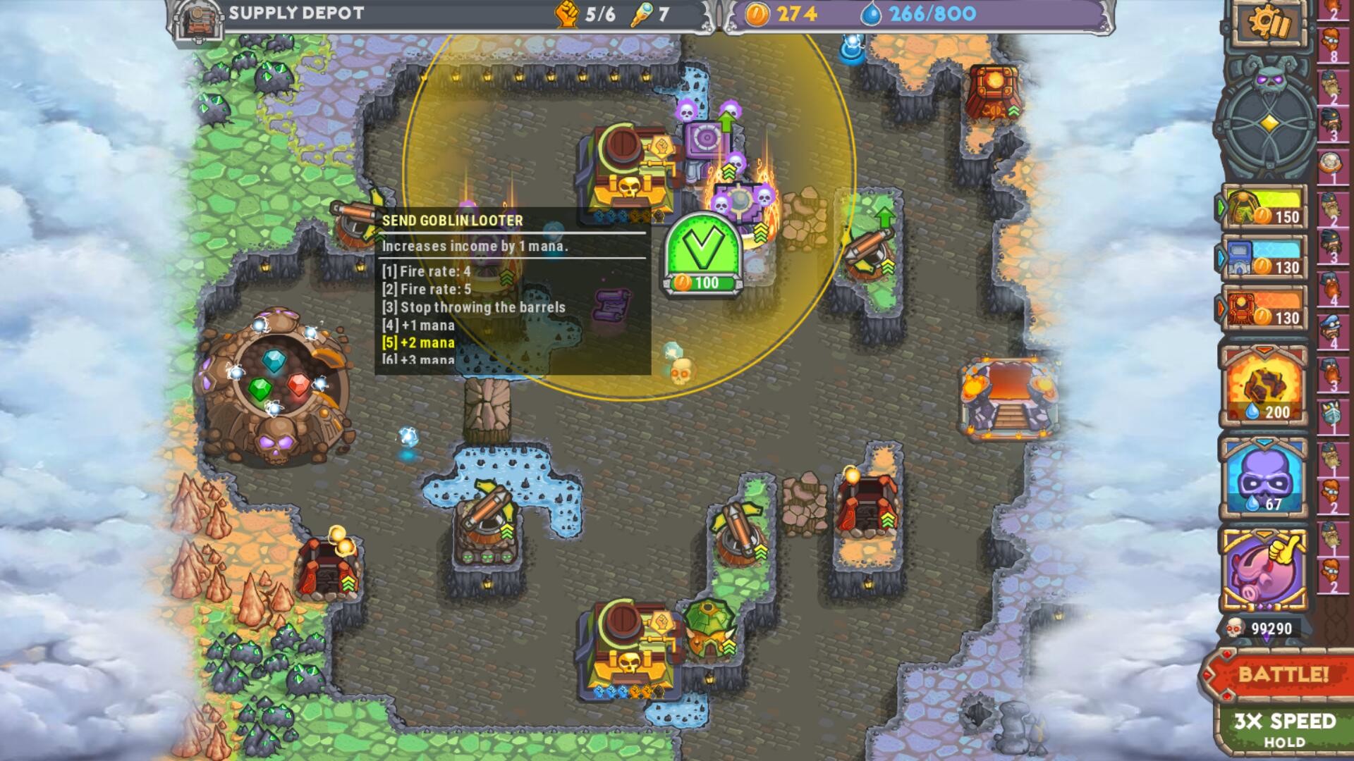Cursed Treasure 2 Ultimate Edition - Tower Defense screenshot