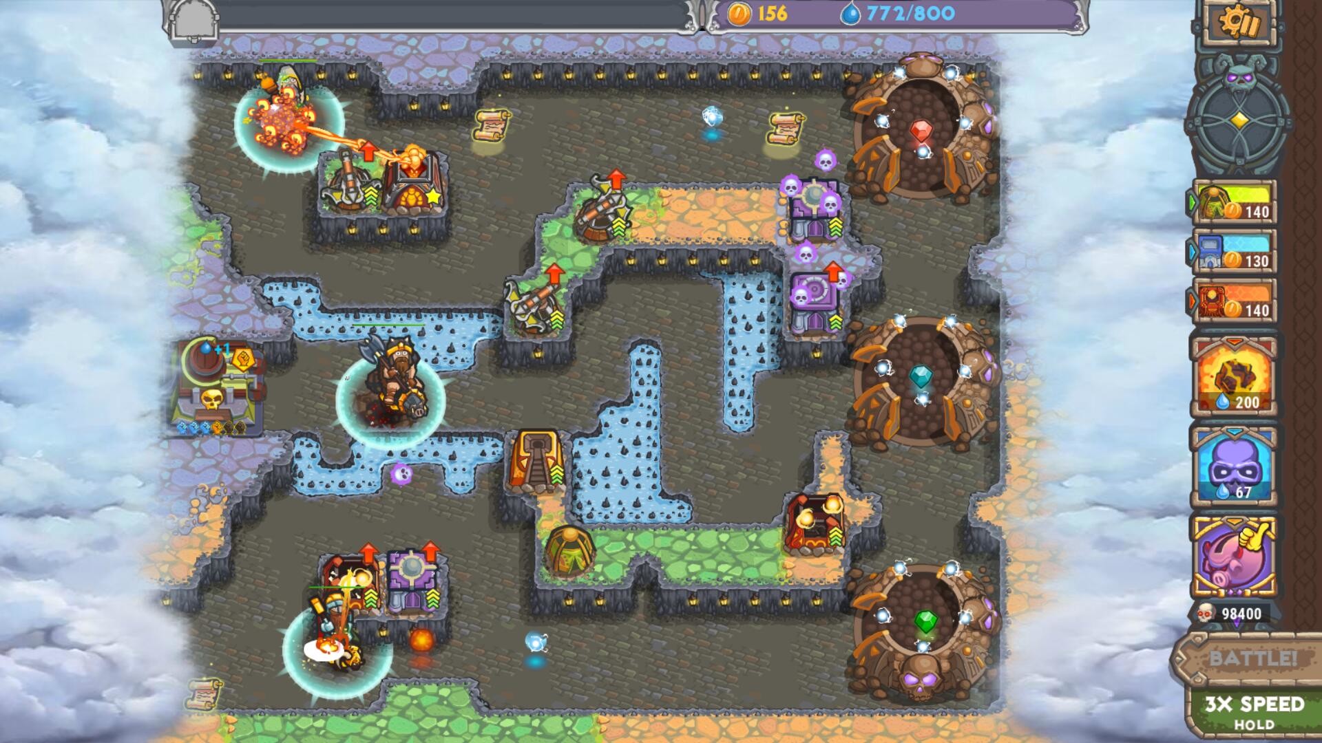 Cursed Treasure 2 Ultimate Edition - Tower Defense screenshot