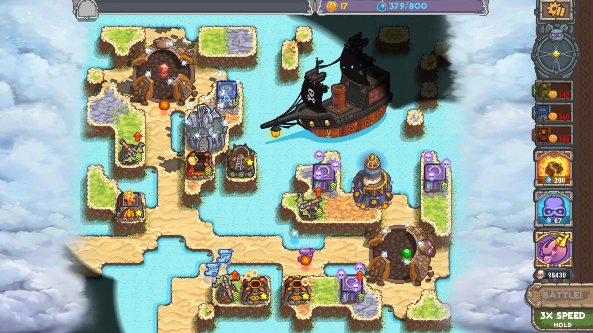 Cursed Treasure 2 Ultimate Edition - Tower Defense screenshot