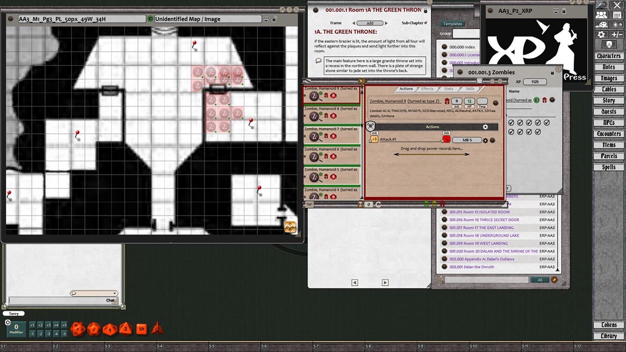 Fantasy Grounds - Advanced Adventures #3: The Curse of the Witch Head screenshot
