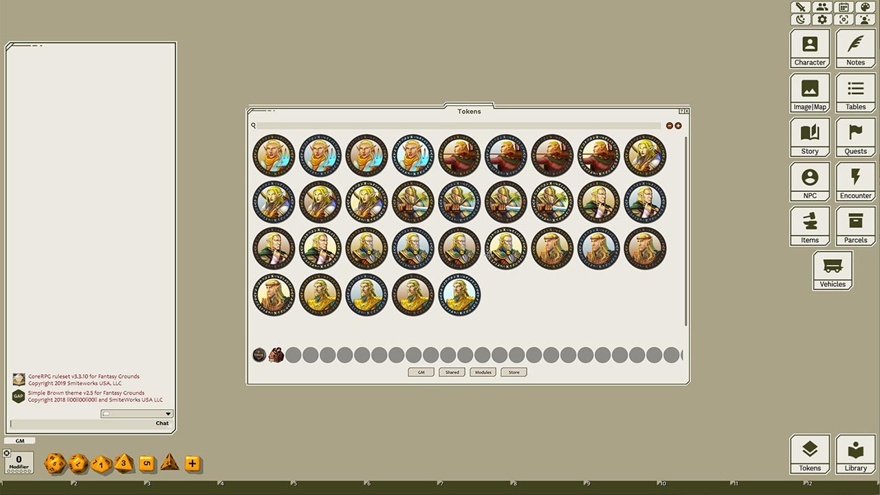 Fantasy Grounds - March of the Elves screenshot