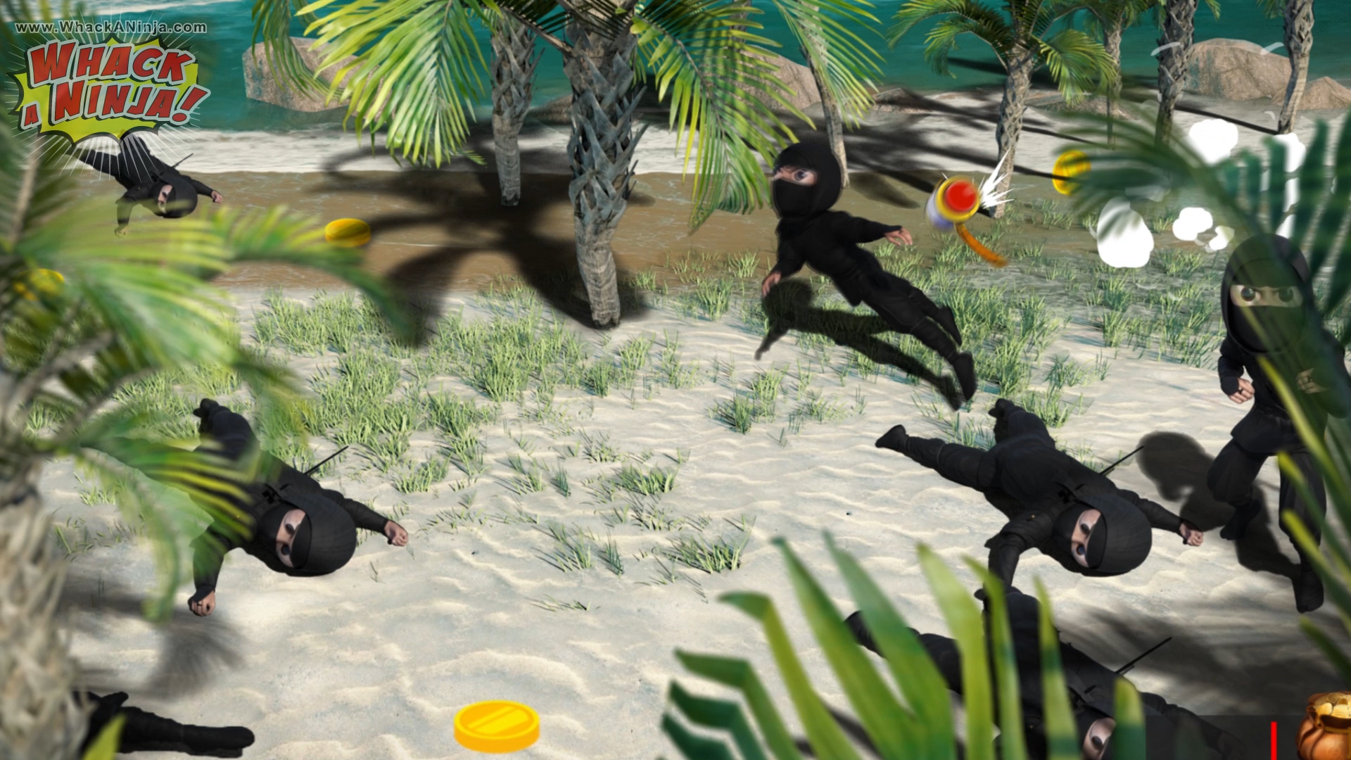 Ninjas Busters: Whack A Ninja screenshot