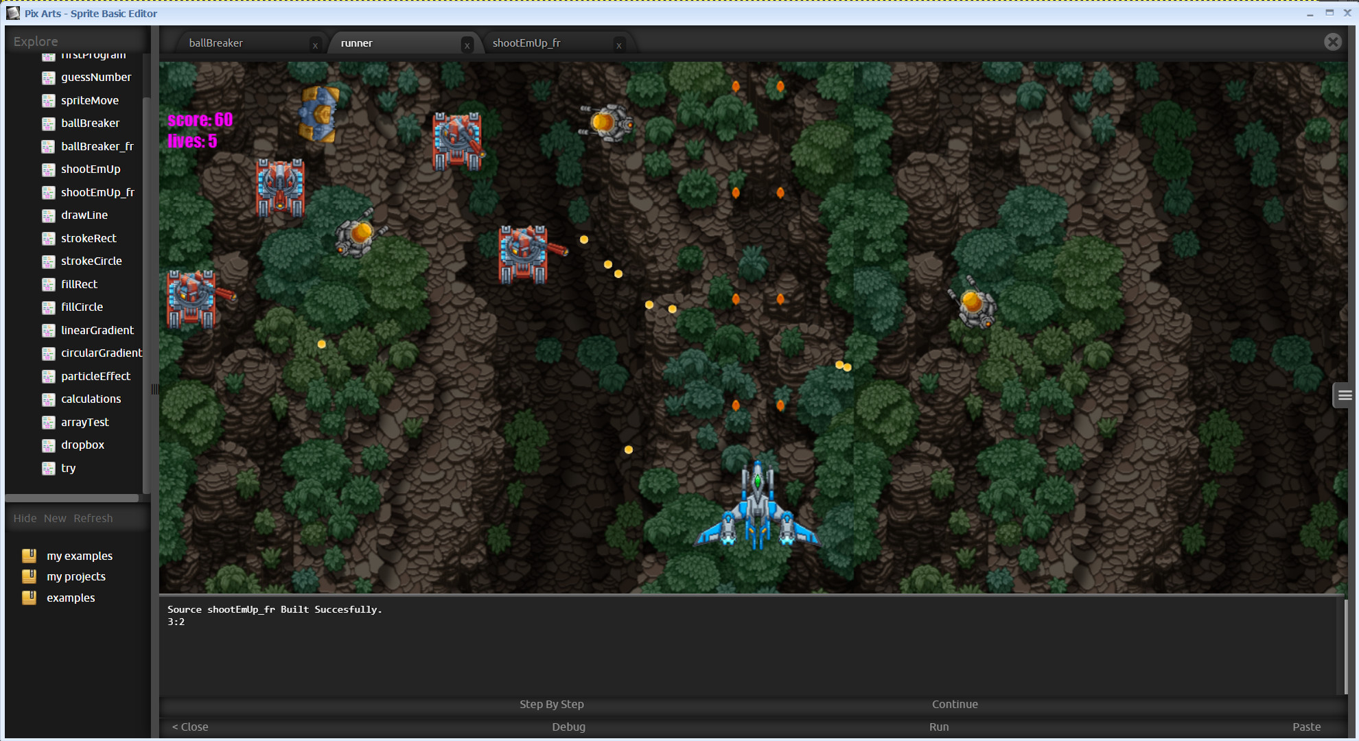 Sprite Basic 2 Game Engine screenshot