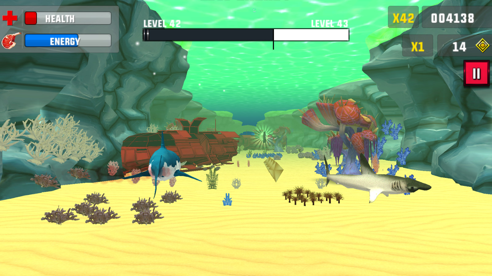Shark Attack screenshot