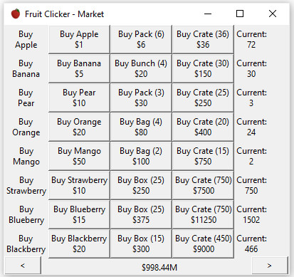 Fruit Clicker screenshot