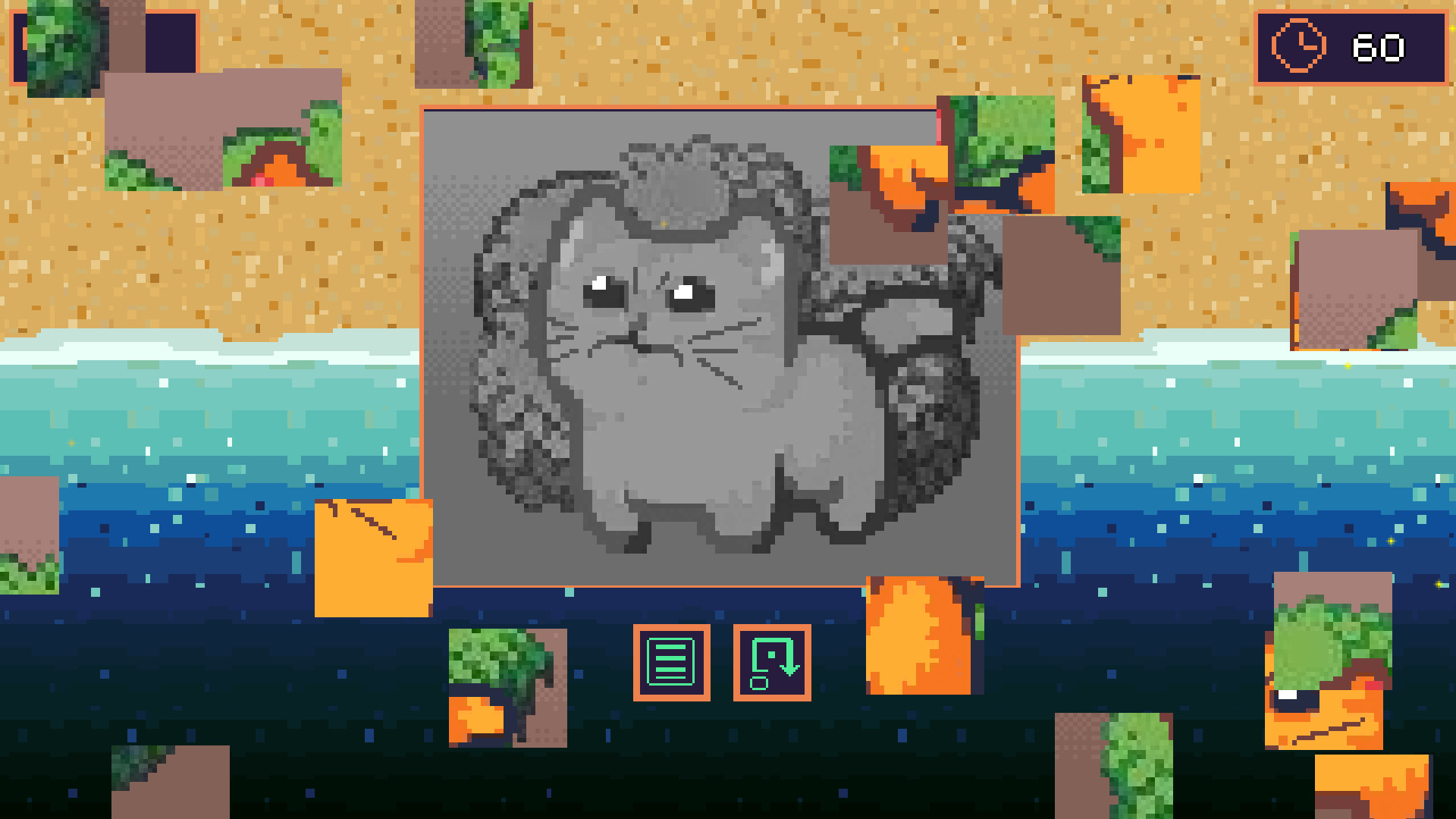 Puzzle Angry Cat screenshot