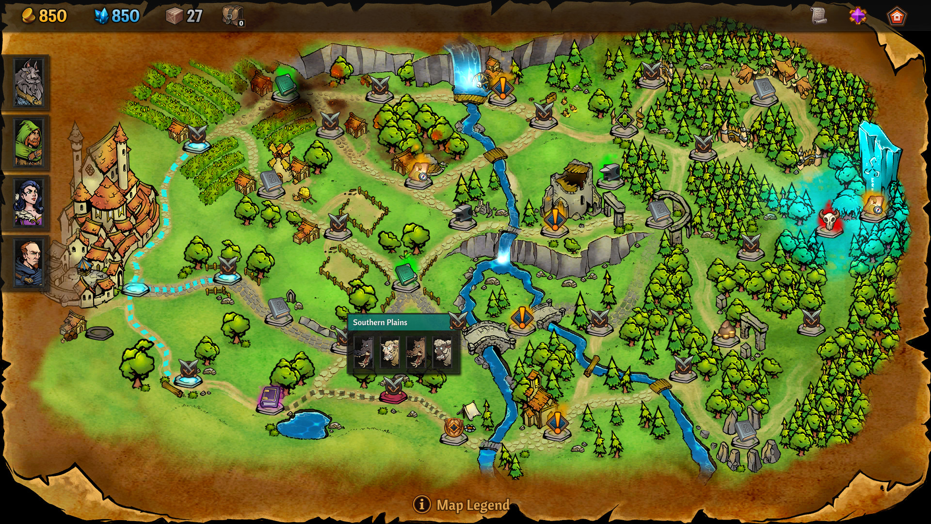 Across the Obelisk screenshot
