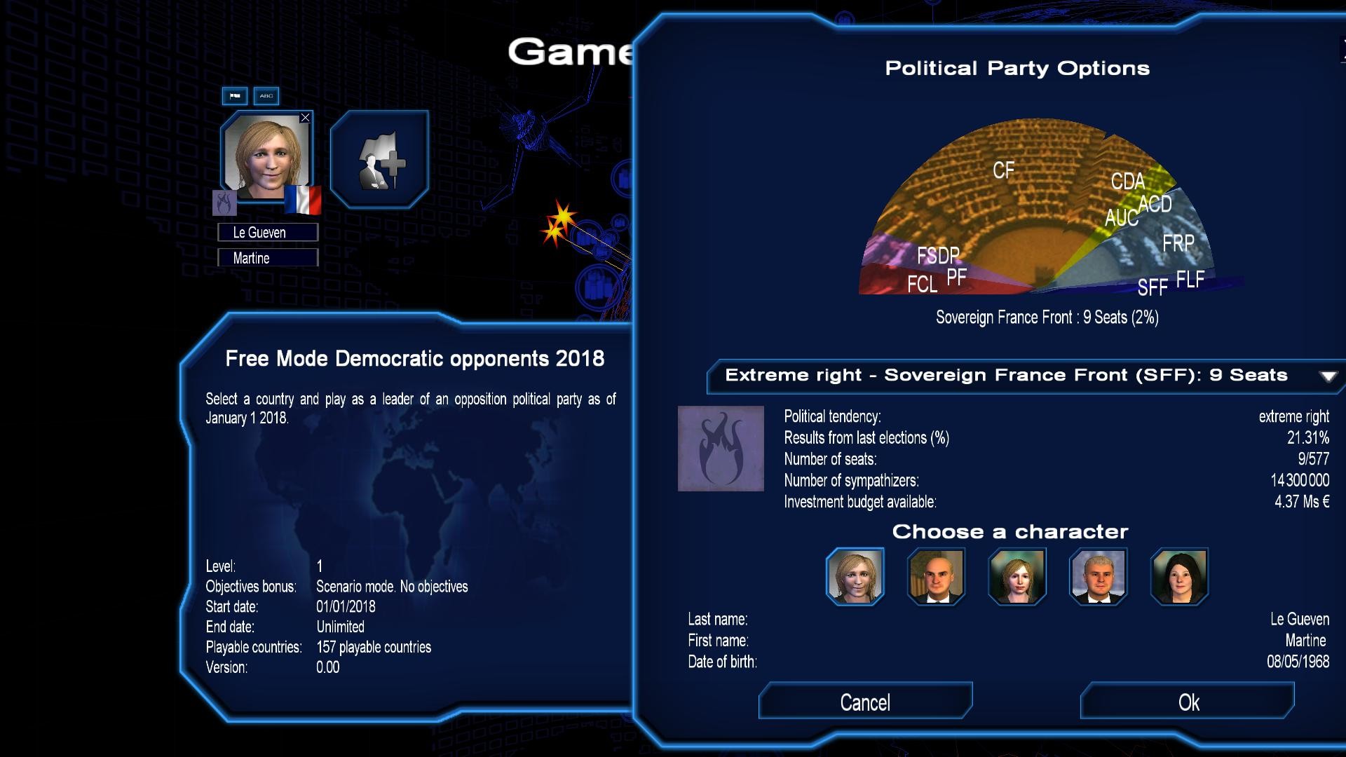 2018 Scenarios - Power & Revolution 2020 Edition screenshot