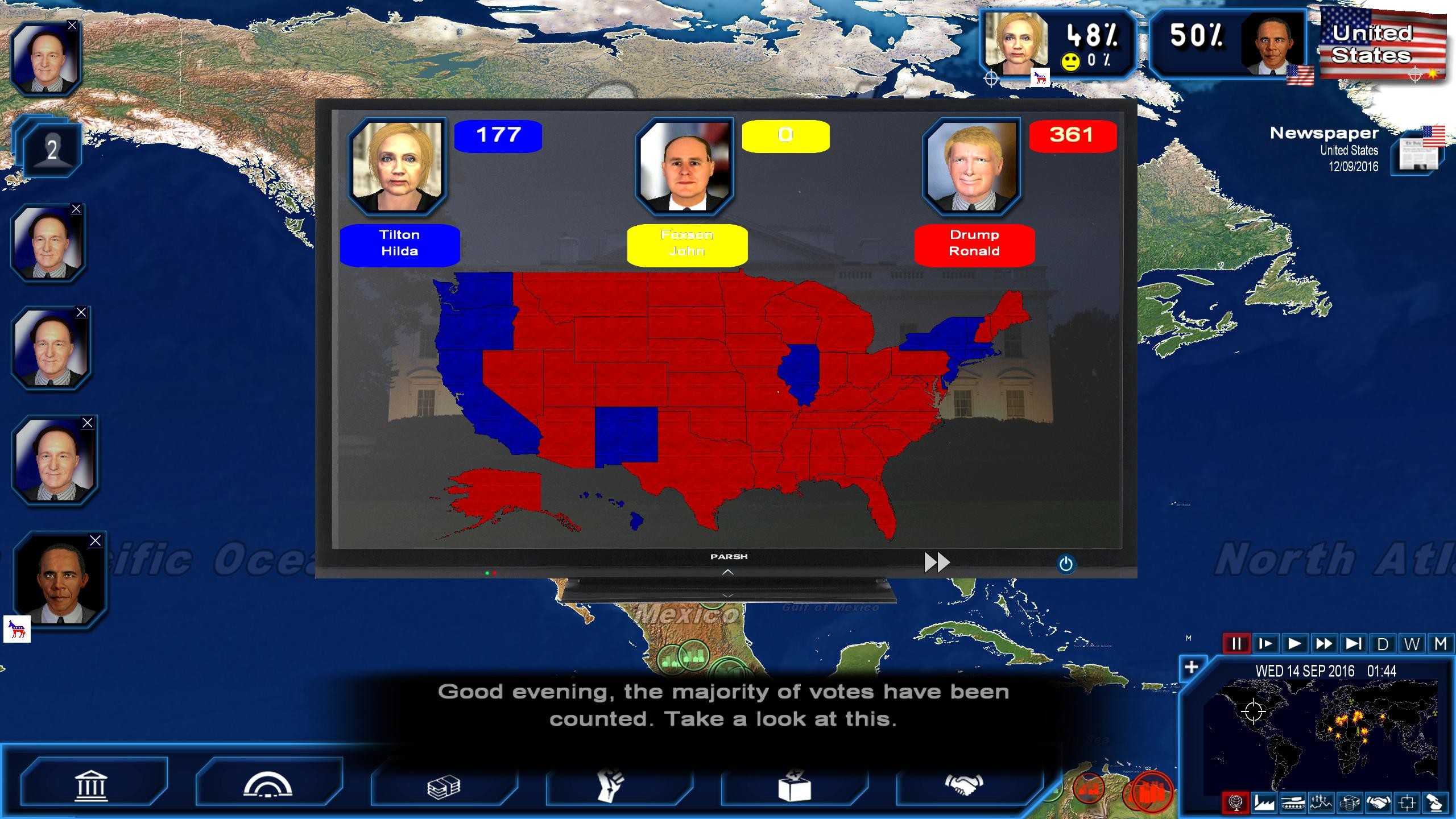 2016 Scenarios - Power & Revolution 2020 Edition screenshot