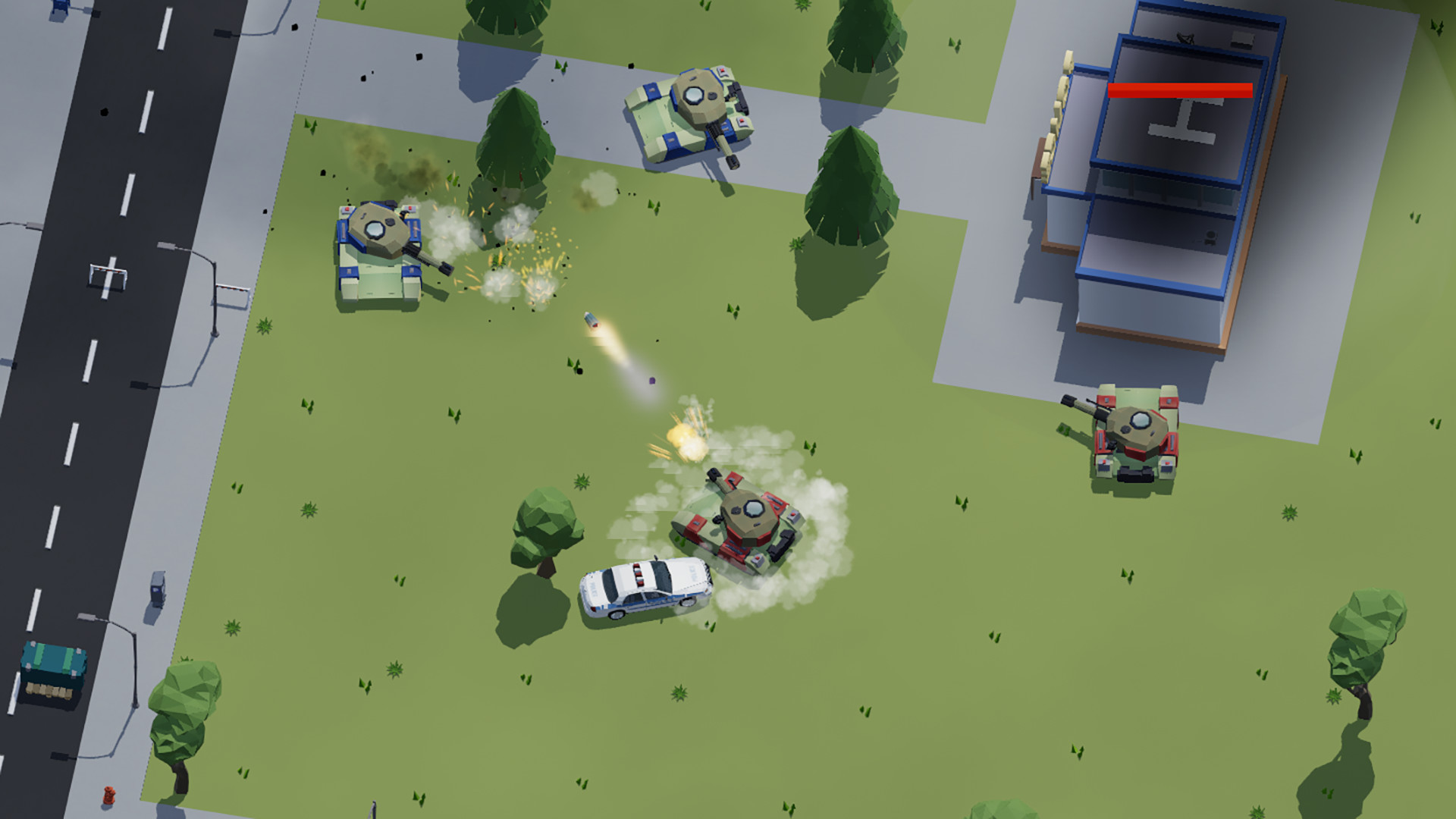 Tank Rampage screenshot