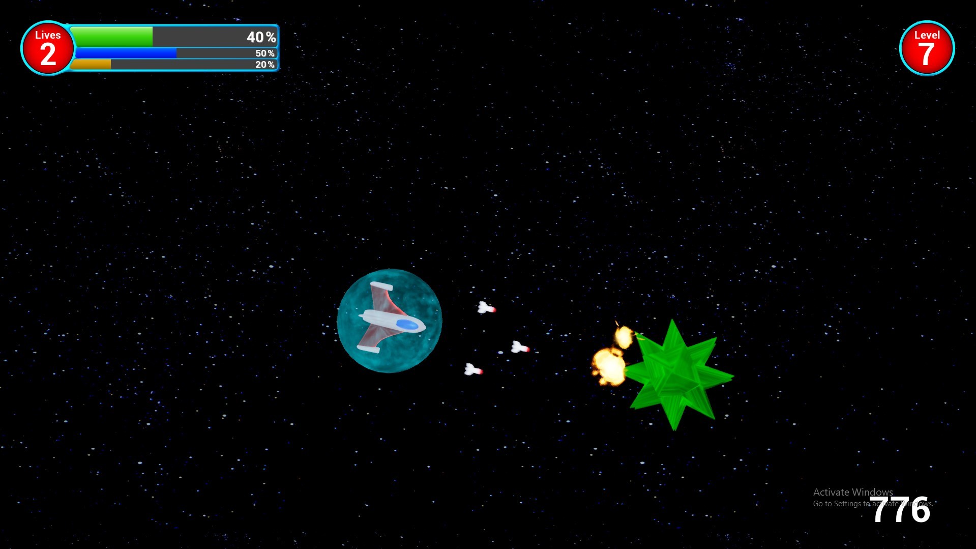 Astero screenshot