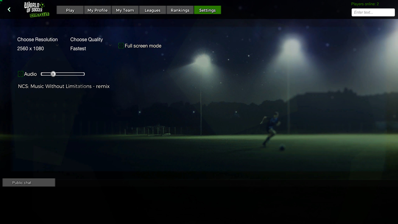 World of Soccer RELOADED screenshot