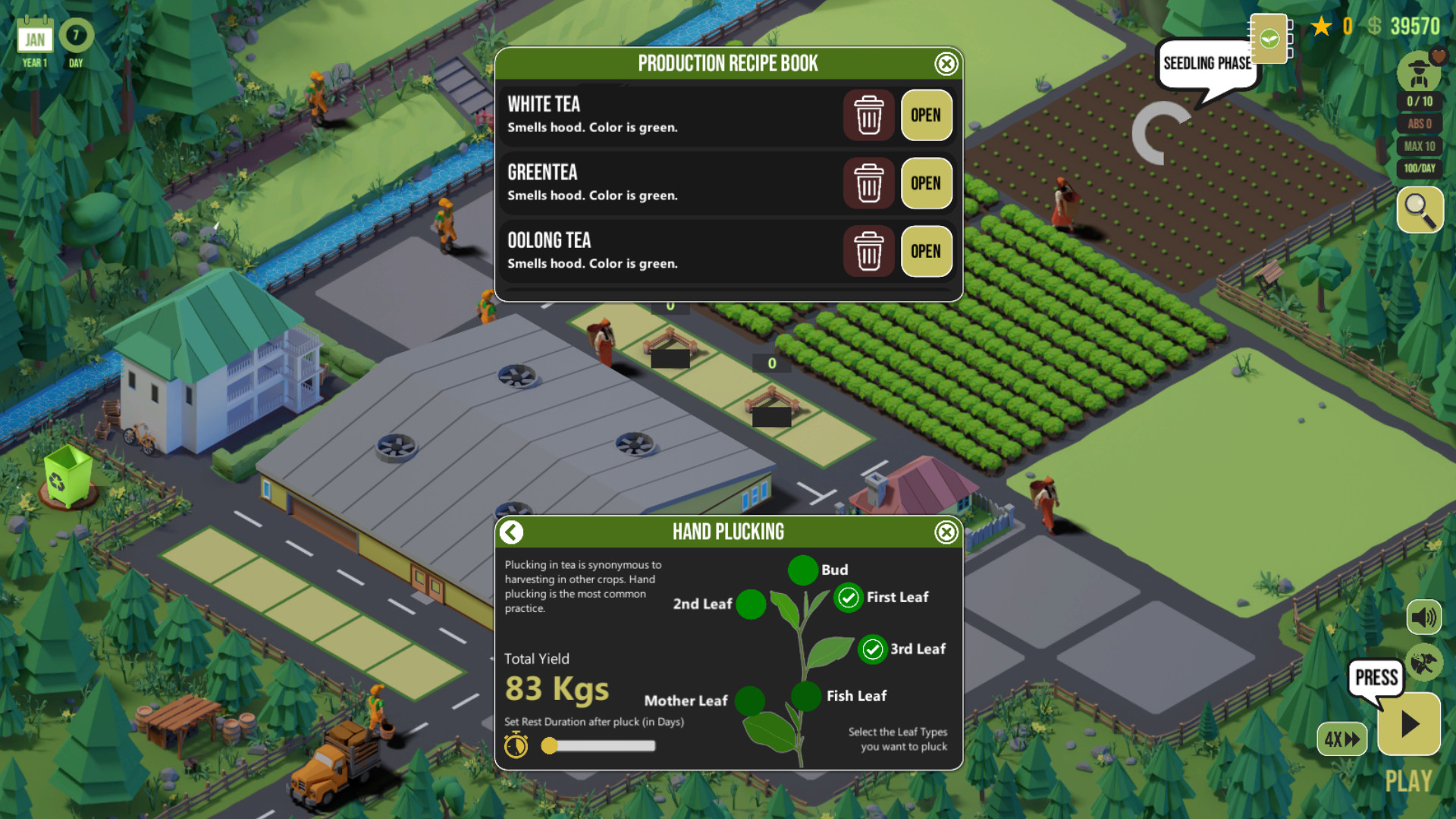 Two Leaves and a bud - Tea Garden Simulator screenshot