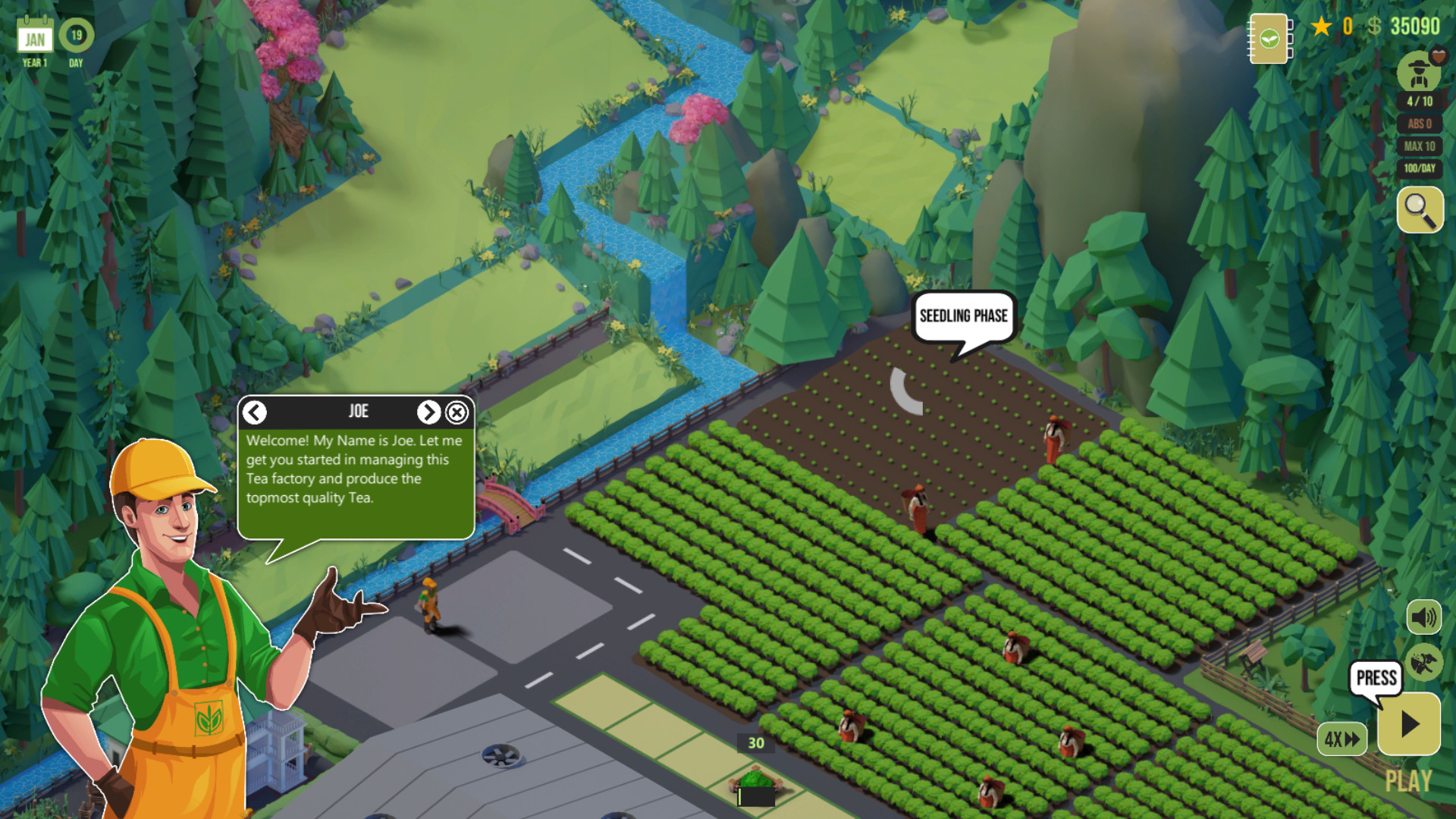 Two Leaves and a bud - Tea Garden Simulator screenshot