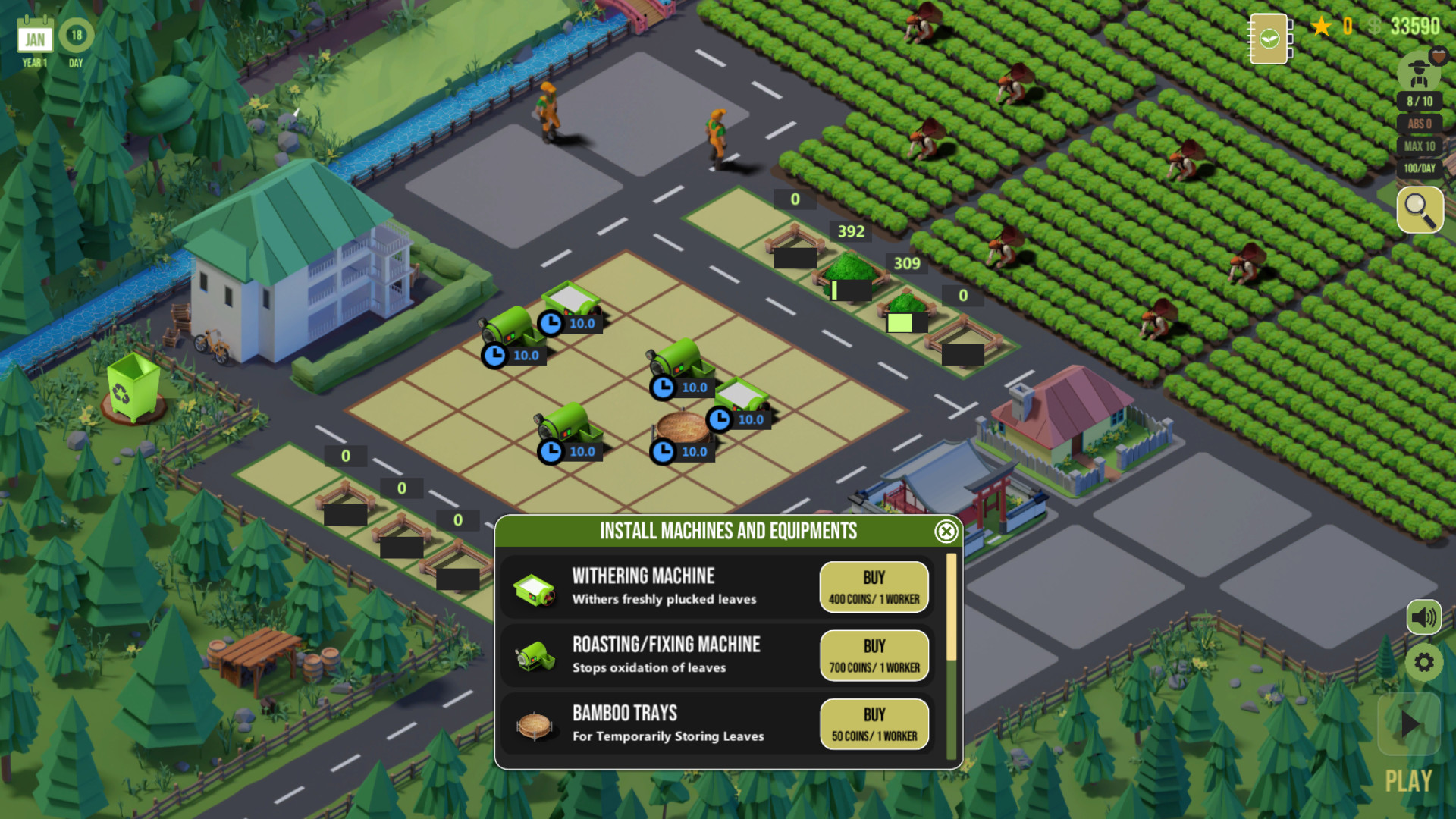 Two Leaves and a bud - Tea Garden Simulator screenshot