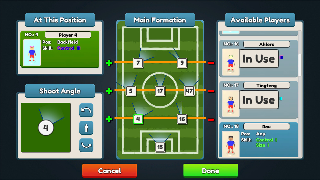 Table Soccer Club screenshot