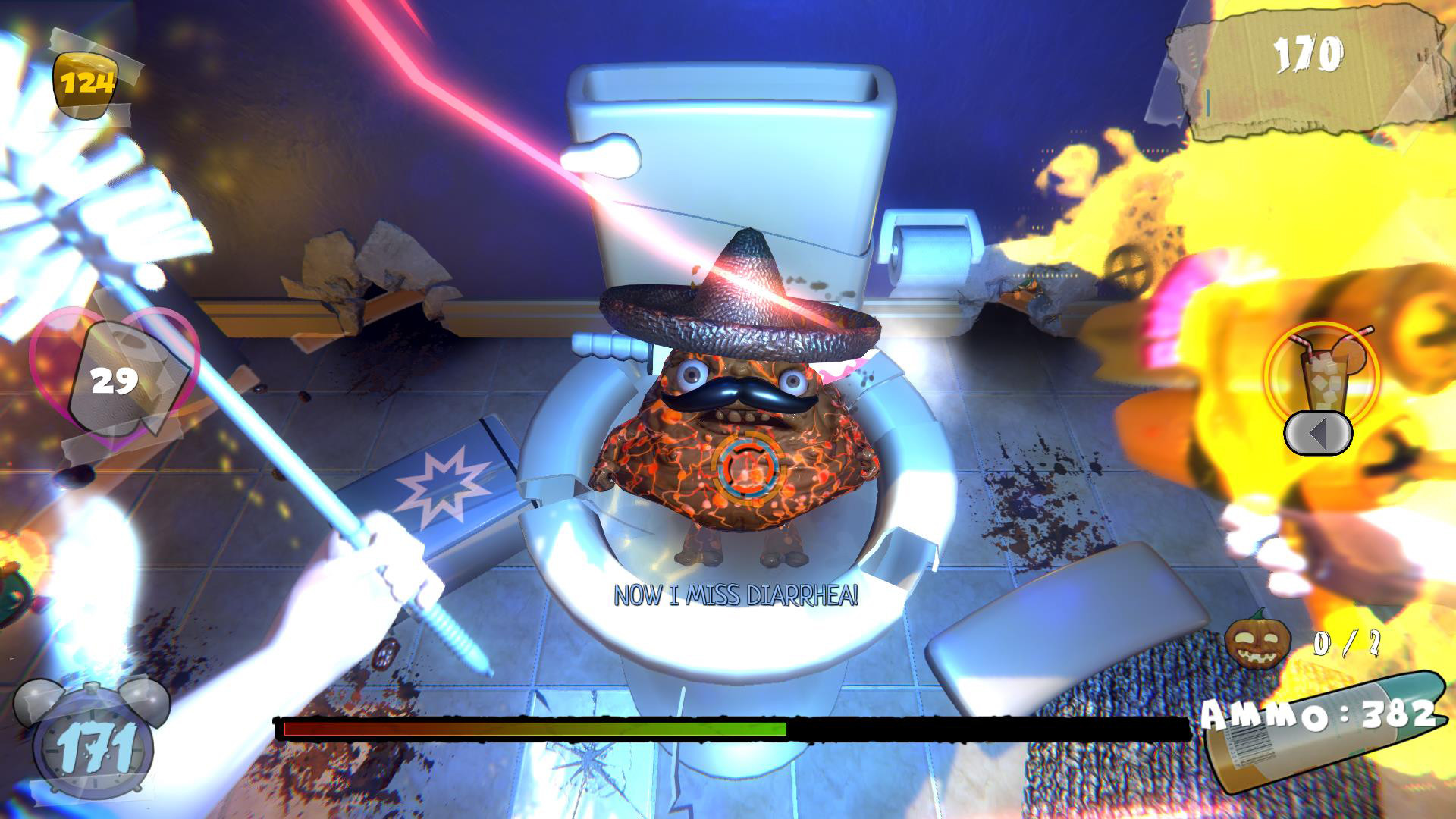 ATTACK OF THE EVIL POOP VR screenshot