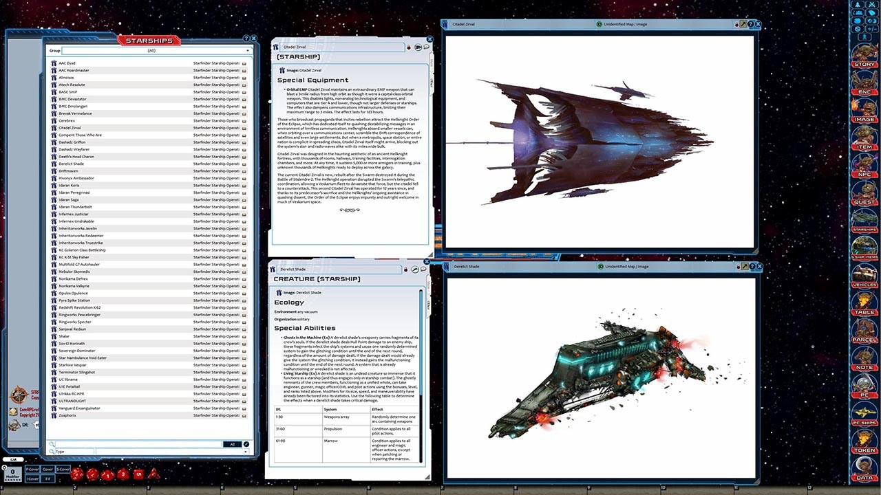 Fantasy Grounds - Starfinder RPG - Starship Operations Manual screenshot