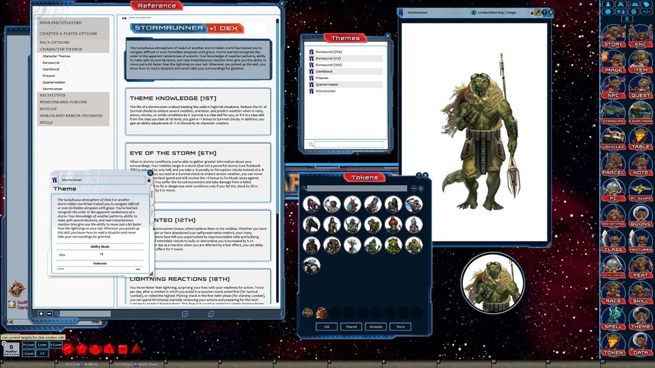 Fantasy Grounds - Starfinder RPG - Near Space screenshot