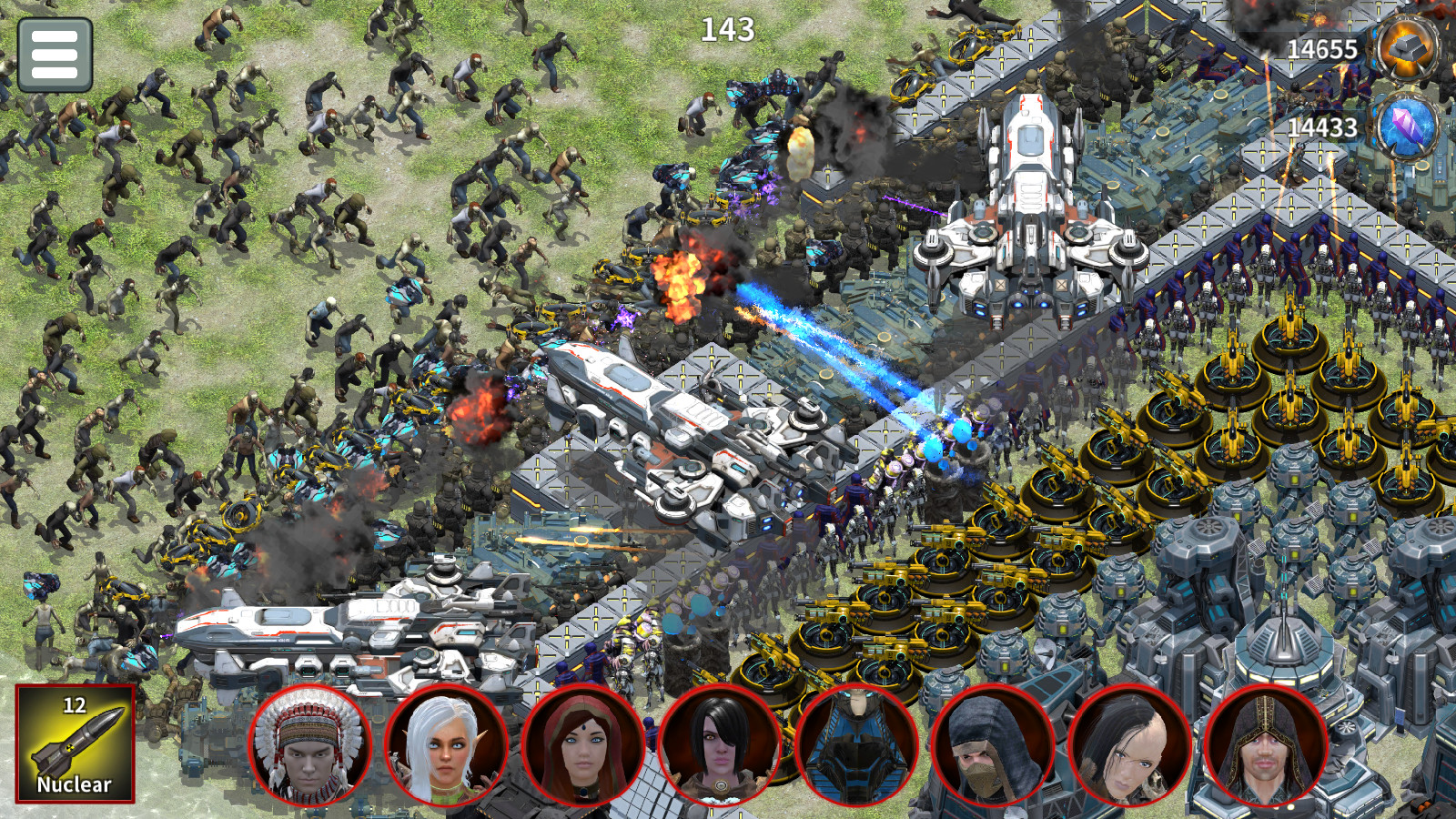 Zombie Rush - Heroes screenshot