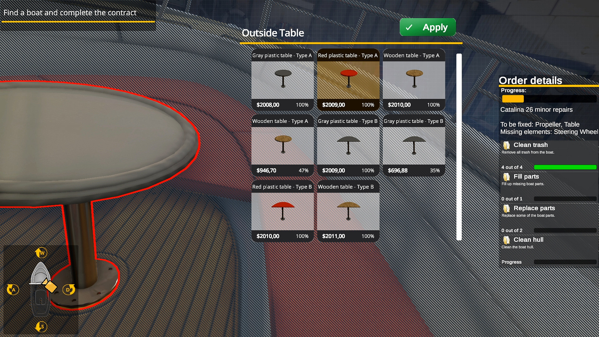 Yacht Mechanic Simulator 2021: First Contract screenshot
