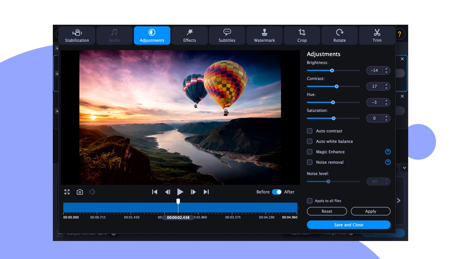 Movavi Video Converter Premium 2021 screenshot