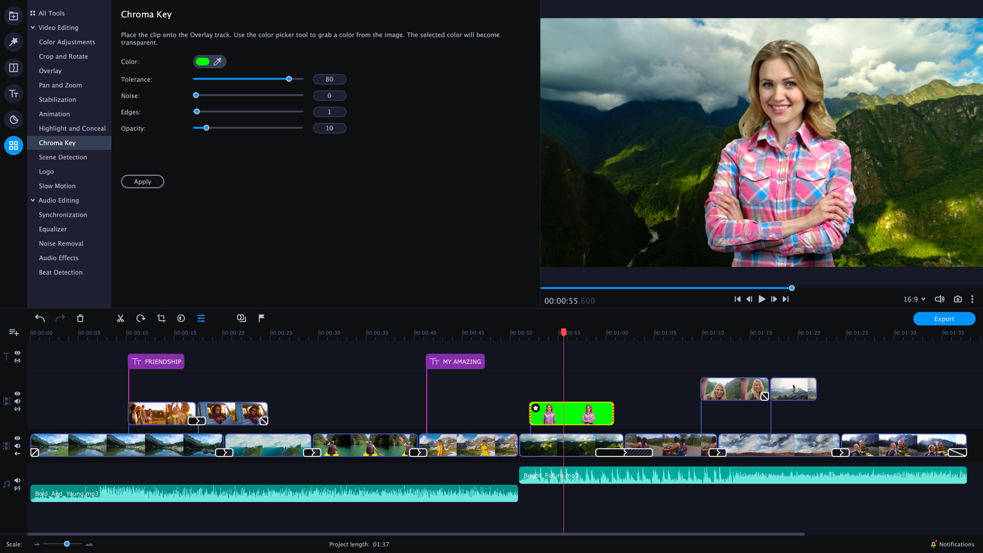 Movavi Video Editor Plus 2021 - Video Editing Software screenshot