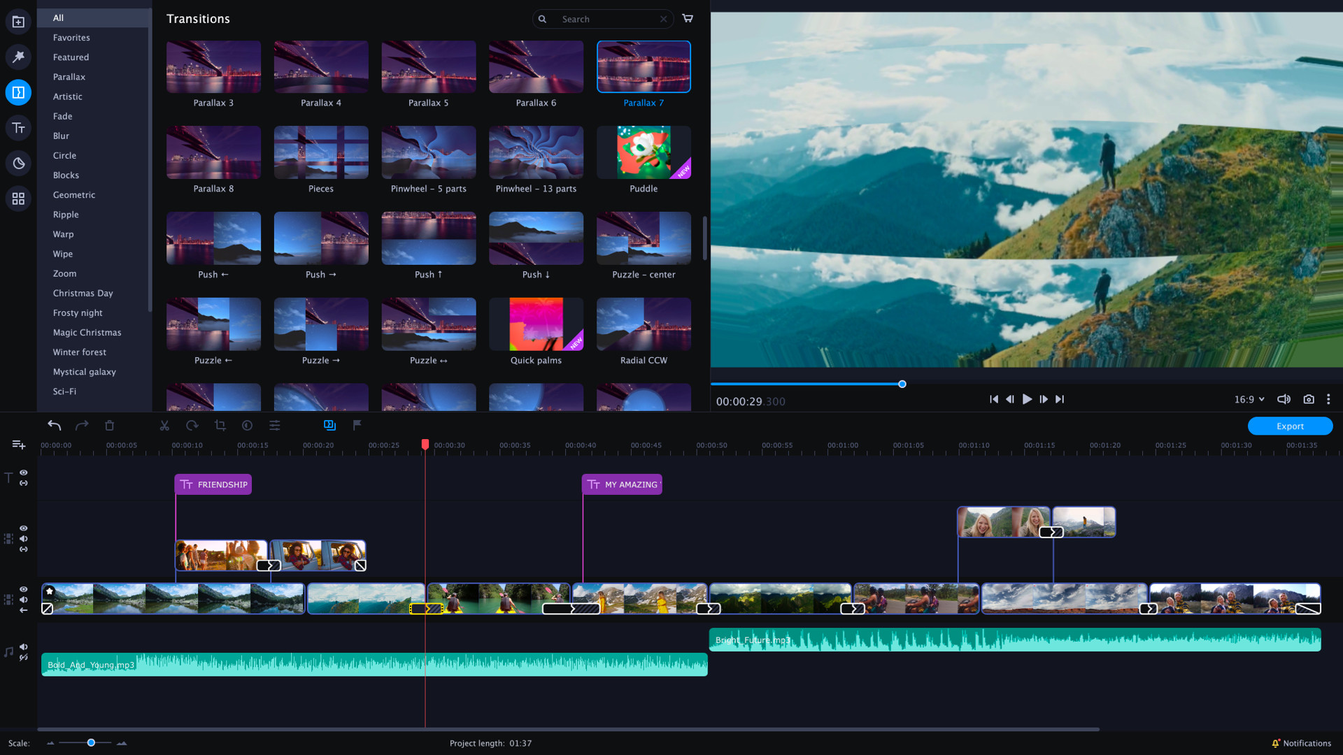 Movavi Video Editor Plus 2021 - Video Editing Software screenshot