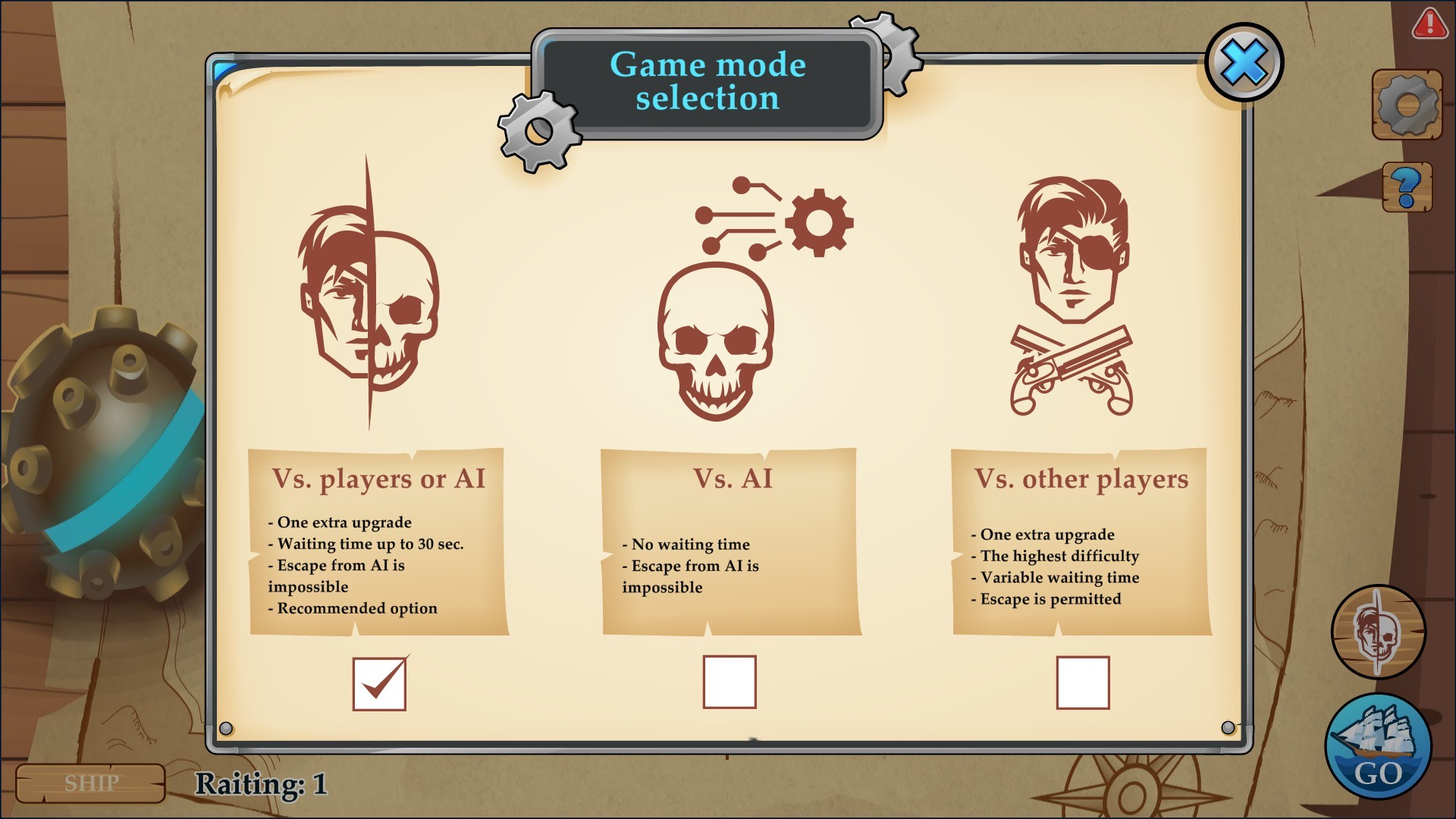 Magic Ocean - Multiplayer Roguelike screenshot