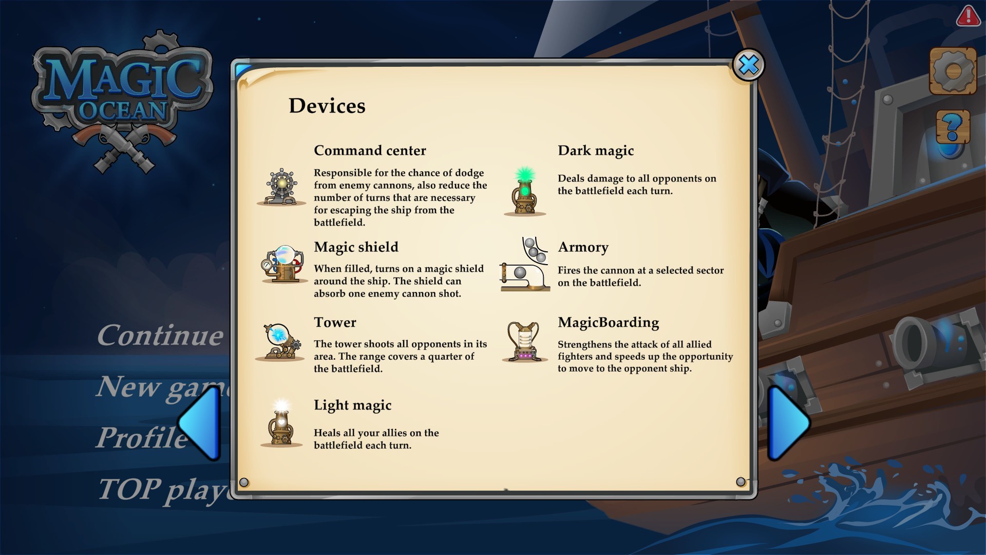 Magic Ocean - Multiplayer Roguelike screenshot