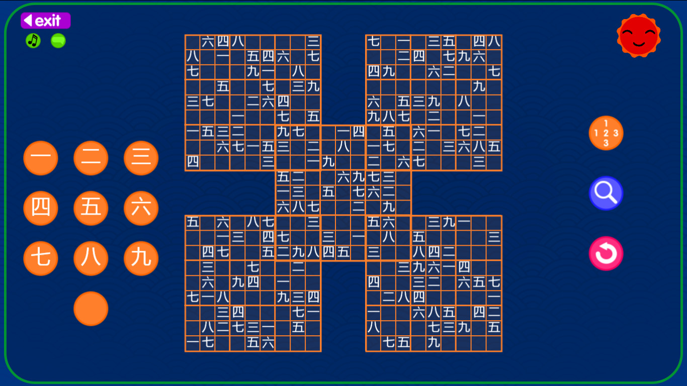 Let's Learn Japanese! Kanji Sudoku screenshot