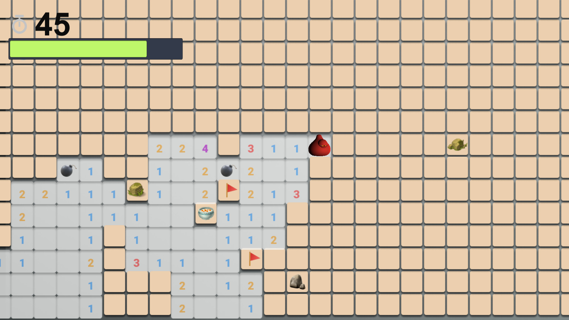 Adventure Minesweeper screenshot