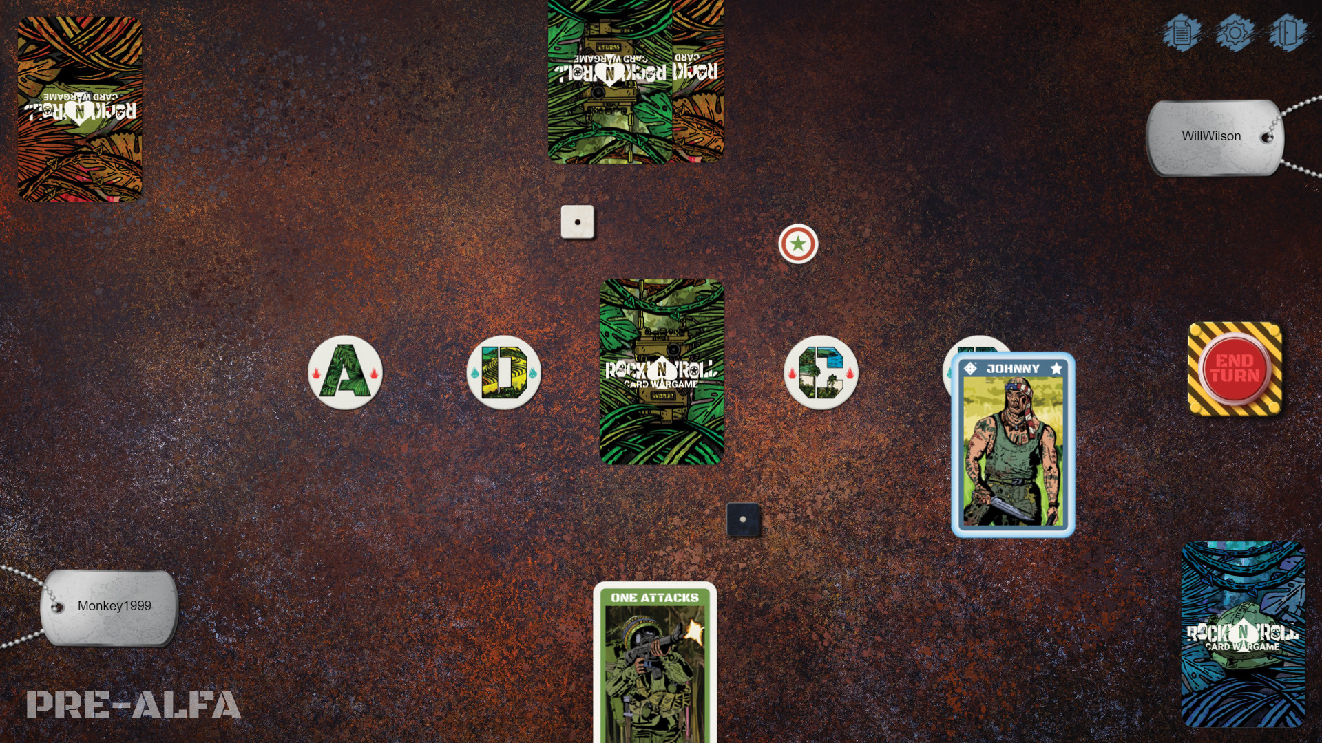 Rock'n'Roll: Card Wargame screenshot